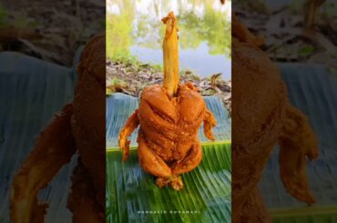 Whole Chicken Roast Recipe #shorts #chicken #shortsfeed #asmr #cooking #food