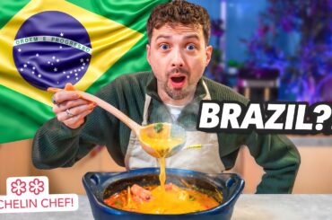 British Cooks Try BRAZILIAN Food & Cooking Methods
