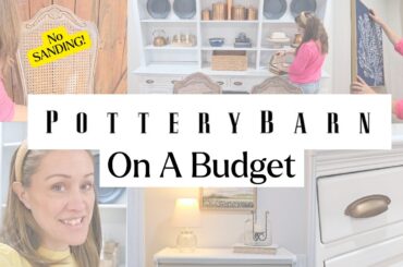 It's Finally Finished! Pottery Barn Inspired Dining Room Makeover on A Tight Budget