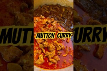 Mutton curry recipe in Bengali | #shortvideo #food #indianfood #villfood #recipe #cooking #shorts