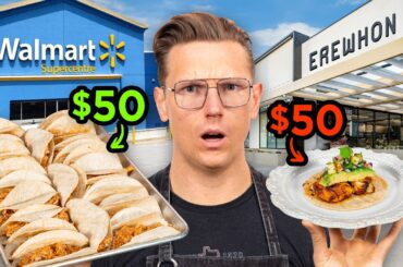 Cheapest vs. Most Expensive Grocery Store Cooking Challenge