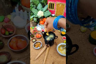 miniature gobi pakora | mini cooking #shorts #pakora #mini #food #cooking #recipe #rice
