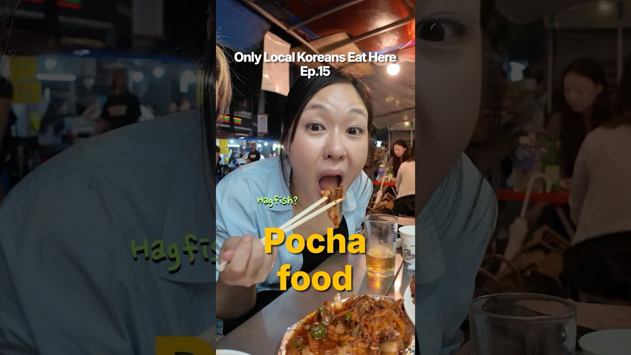 Only Koreans Eat Here Ep 14: Pocha Food Only Koreans Eat Here Ep 14: Pocha Food