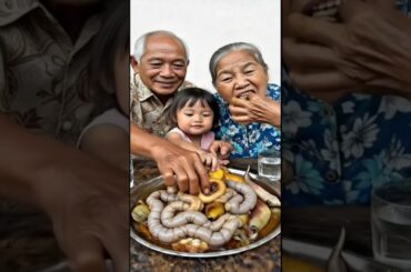 Warm Family Togetherness at the Dining Table