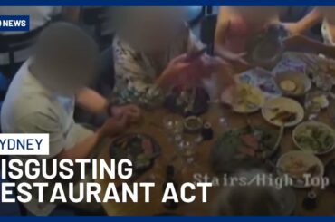 Customer Appears To Put Armpit Hair In Own Food To Avoid Paying Bill At Sydney Restaurant | 10 News