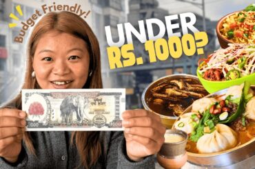 Inflation in Nepal?🤯RS 1000 Food Challenge: Can You Eat This Much In Nepal🧐 Budget Frindly Food Hunt