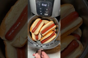 I Ate Hot Dogs Cooked in an Air Fryer For The Whole Day!