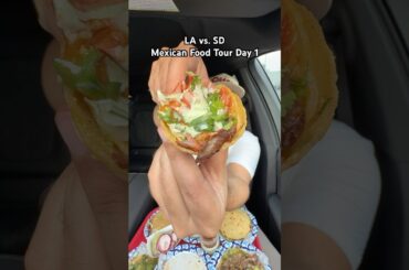 First stop on the SD vs. LA Mexican food tour, the original Tacos El Gordo in Chula Vista!