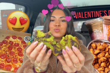 Eating Only Valentine’s Fast Food for a Day ❤️