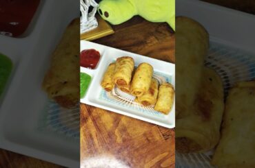 Crispy Potato roll recipe 🤤 | Easy Recipe | #shorts #recipe #cooking #viral #trending