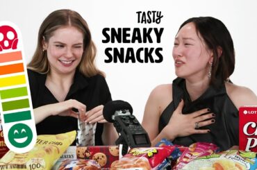 Can The Cast Of Bridgerton Season 4 Snack Silently? (ft. Yerin Ha and Hannah Dodd)