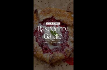 Raspberry Galette