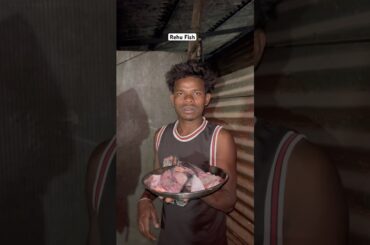 Rehu Fish Cooking 🥘 #cooking #rehufish #shorts #youtubeshorts