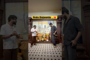 Vivaha Bhojanambu in Hyderabad 🤤❤️ | #shorts #food #foodie #foodshorts #vivahabhojanambu #india