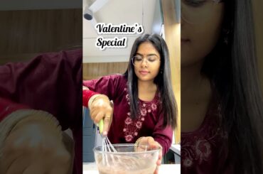 Valentine’s Day Pe banaya kuch Special @MansisHandmade #cake #valentinesday #cooking