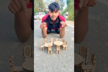 White and cute 2 set dining table unboxing and review ￼￼