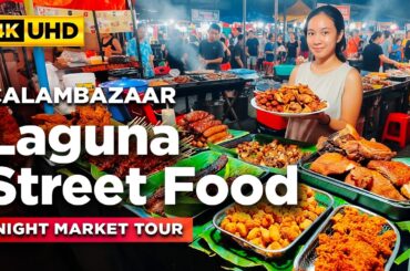 Filipino Street Food at LAGUNA NIGHT MARKET | Cheap Eats at the Streets of CALAMBA LAGUNA