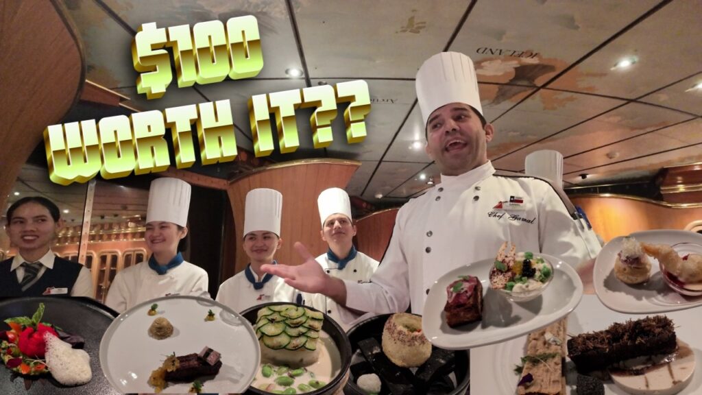 Is Carnival’s $100 Chef’s Table Worth It? Carnival Specialty Dining Review