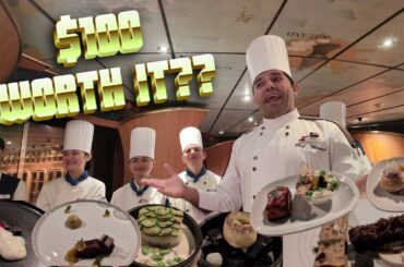 Is Carnival's $100 Chef's Table Worth It? Carnival Specialty Dining Review