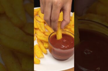 Crispy French Fries ASMR Cooking || #shorts #asmr #recipe #indianasmrworld #streetfood