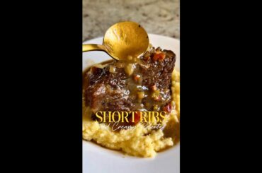 Braised Short Ribs with Polenta