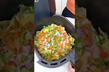 New Way to do Nachos #easyrecipe #recipe #airfryer #nachos #cooking #snack