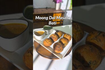 Moong Dal Masala Bati #moongdal #recipe #shorts