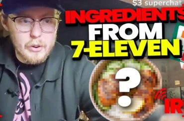 Cooking a MEAL With Ingredients From 7-11 ONLY (in my car)