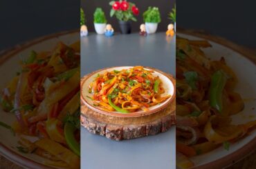 Leftover roti noodles recipe #shorts #recipe #leftover #cooking #noodles #easyrecipe