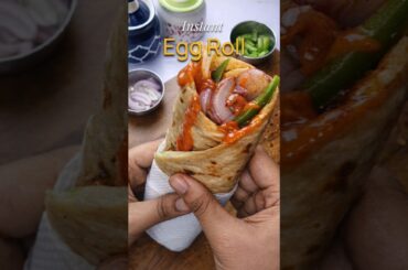 Instant Egg Roll Recipe | simple roll #shorts #food #cooking #eggroll #wrap #viral #trending #eggs