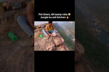 Khai Ke Upar Experiment 😱#camping #cooking #asmr #adventure