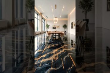 Watch a Dining Hall Turn Into Pure Luxury in Seconds! #epoxyfloor #transformation #cinematic #shorts