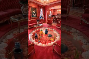 I Found a Luxury Aquarium From Dining Table 😱🐟 | Survival House Step by Step”69 #shorts