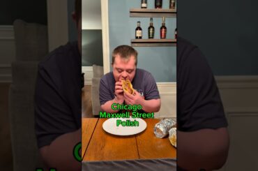 Chicago Maxwell Street Polish 🤘🌭#shorts #cooking #food #chicagofood