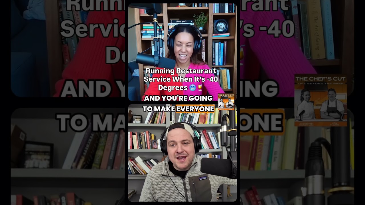 Running Restaurant Service When It’s -40 Degrees 🥶🍹 Running Restaurant Service When It’s -40 Degrees 🥶🍹
