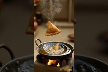 miniature doll making samosa #miniature #miniaturecooking #cooking #samosa