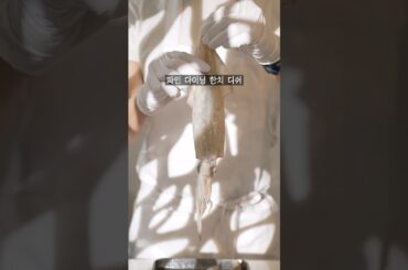 파인 다이닝 한치 플레이팅 #shorts