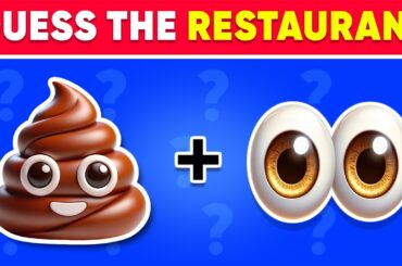 Guess The Fast Food Restaurant By Emojis? 🍕🍟 Emoji Quiz 2026 | Quiz Kingdom