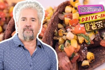 Guy Fieri Goes All In on Aspen Tacos 🌮 | Diners, Drive-Ins and Dives | Food Network