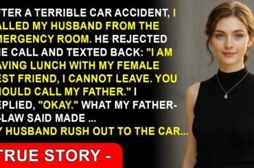 After My Car Accident, My Husband Chose Fine Dining With His Female Friend—FIL Made Him Regret It