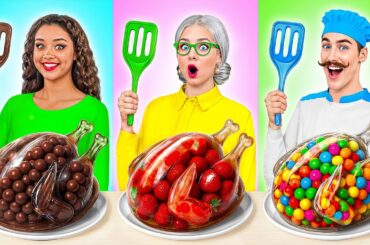 Me vs Grandma Cooking Challenge | Creative Food Hacks by Multi DO Joy