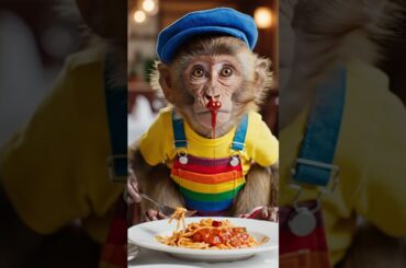 Spaghetti Splash Disaster! Binko Tries Fine Dining 😂🍝