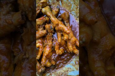 Chicken feet curry | Delicious chicken feet #shorts #cooking #ps_survival