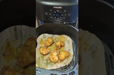 Masala fish fry in airfryer #food #cooking #yt #ytshorts #airfryer #recipe #viral #fish