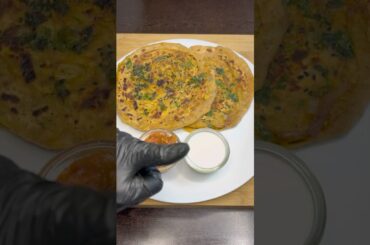 Laccha pyaaz ka paratha ASMR Cooking. #shorts #cooking #asmrcooking #rasoiwithnishaasmr.