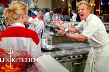 Chef Ramsay's Furious as Chef Lies About Raw Chicken & Another Wastes 6 Wellingtons | Hell's Kitchen