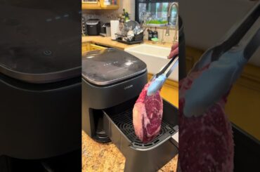 How do you think it looks? #cooking #shorts #food #dinner #steak #ribeye #ribeyesteak #airfry #fyp