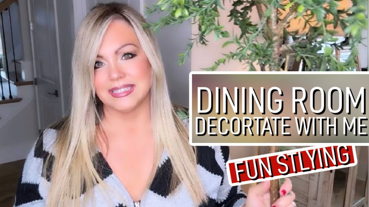 DINING ROOM DECORATE WITH ME PLUS SOME EXCITING NEWS DINING ROOM DECORATE WITH ME PLUS SOME EXCITING NEWS
