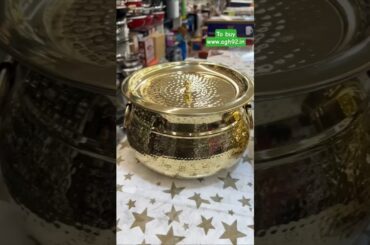 Royal Mughlai Cooking: The Magic of Handmade Brass & Kalaai ✨ | non toxic pans | immunity booster