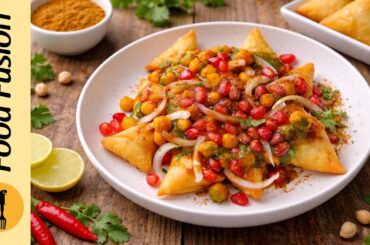 Mini Samosa Chaat Ramadan Special Recipe by Food Fusion